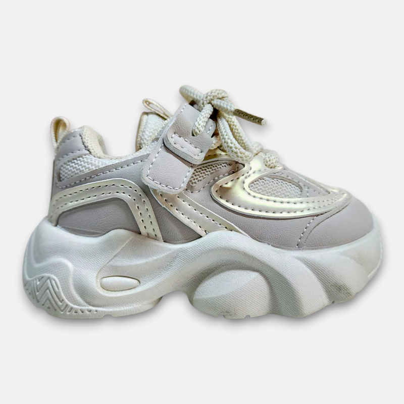 Girls Joggers Velcro & Lace