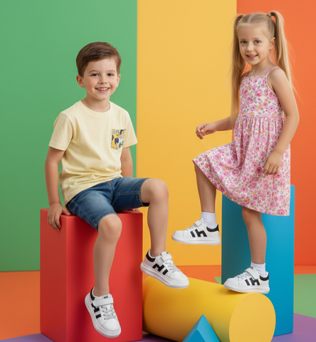 Vibrant Steps The Ultimate Play Ready Sneaker Collection