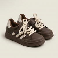 Boys Brown Sneakers - View 2