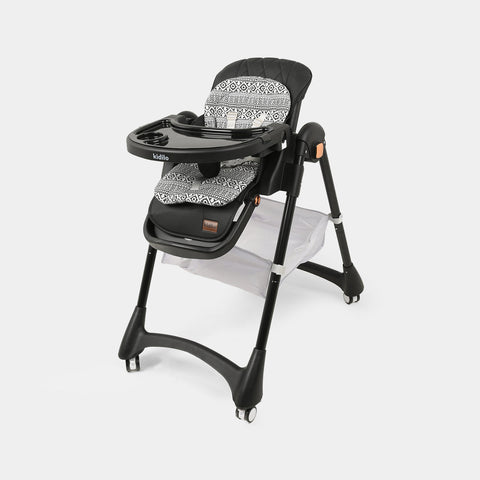 Baby High Chair Kidilo KD3-3 Dinning Chair Black Zubaidas