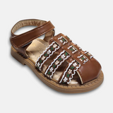 Girls Sandal Brown