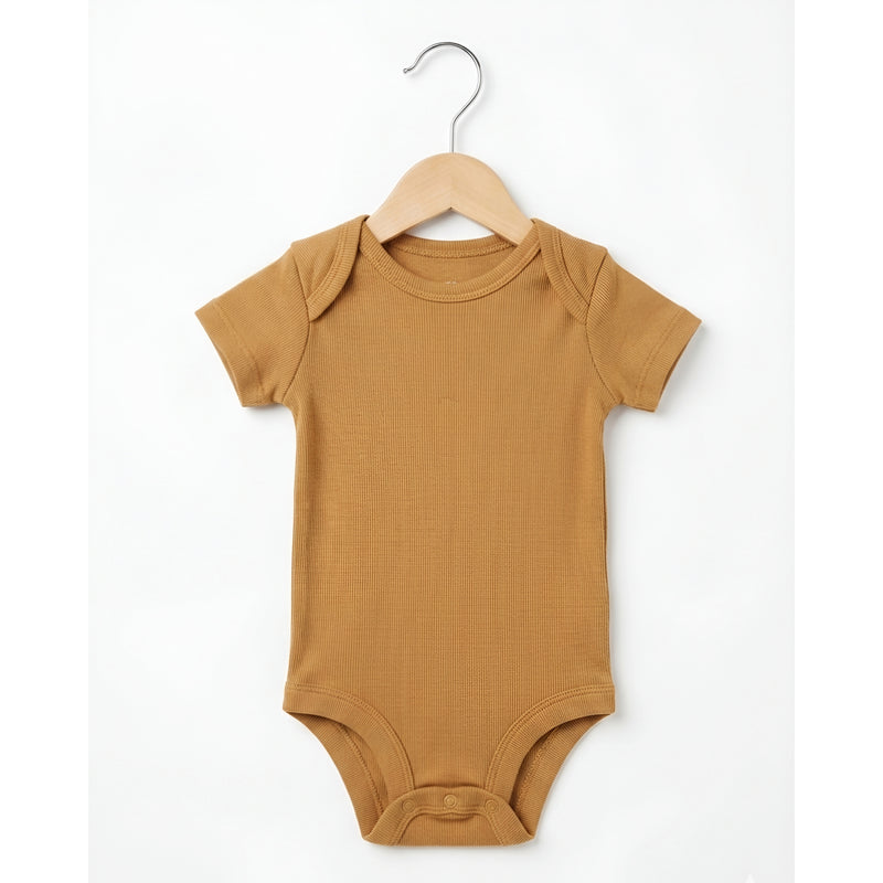 Essential Ribbed Baby Bodysuit  Zubaidas