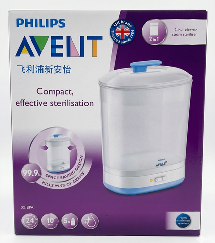 Philips Avent 2-in-1 Electric Steam Sterilizer Zubaidas