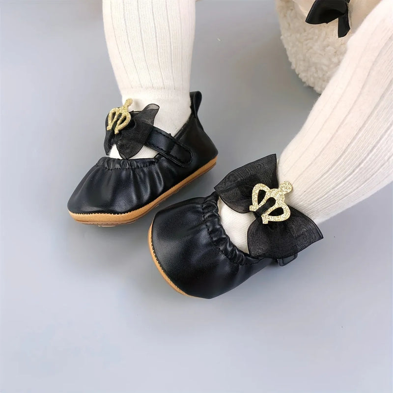 Baby Girl Pump Black