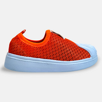 Girls Canvas Shoes Lime Green - View 1