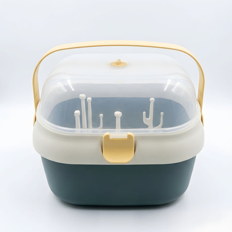Portable Baby Bottle Storage Box & Drying Rack Zubaidas