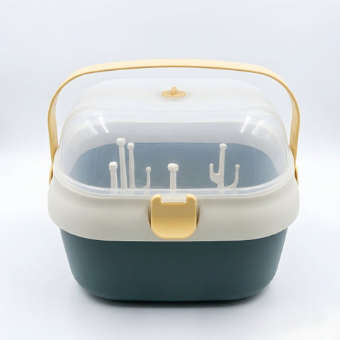 Portable Baby Bottle Storage Box & Drying Rack Zubaidas