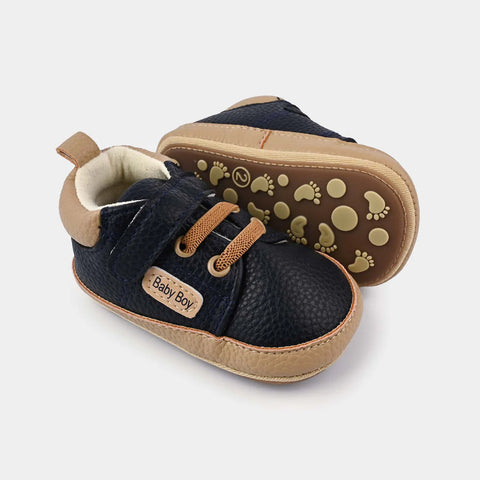 Baby Boy Shoes Navy Blue