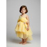 Luxury Yellow Dress for Girls Zubaidas