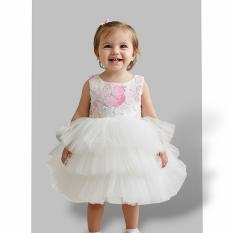 Girls Fancy Frock Zubaidas