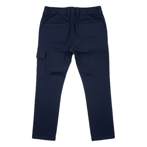 Boys Comfort-Fit Casual Cargo Trousers Zubaidas