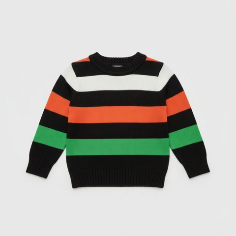 Boys Full Sleeves Sweater Stripes Zubaidas