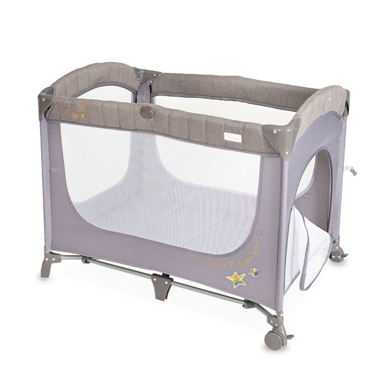 Drop Side Play Pen Grey T302