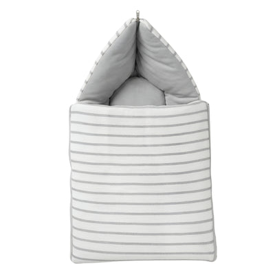 Baby Carry Nest Striped Soft Grey