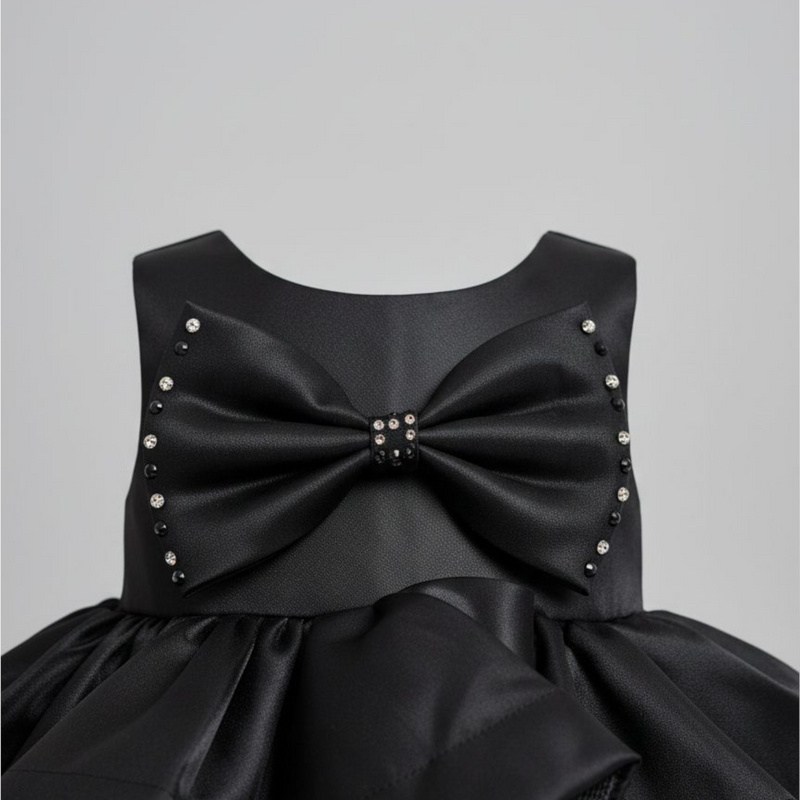 Girls Fancy Frock Bow Style Zubaidas