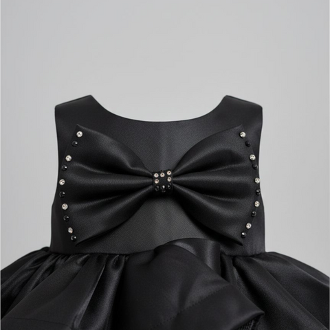 Girls Fancy Frock Bow Style Zubaidas