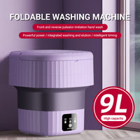 Foldable Mini Washer and Dryer Automatic Washing Machine - View 4
