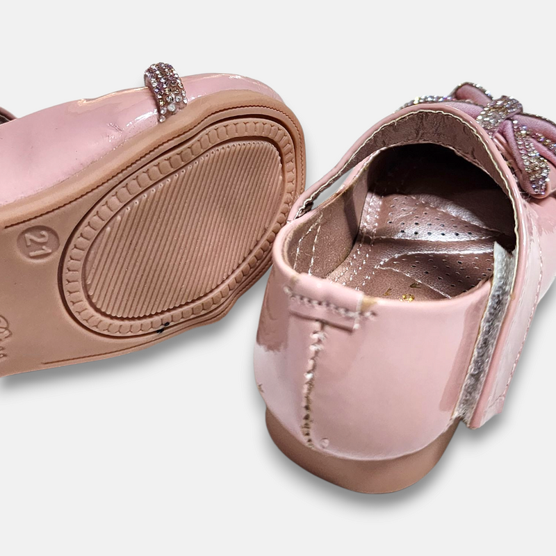Baby Girls Fancy Pump Pink