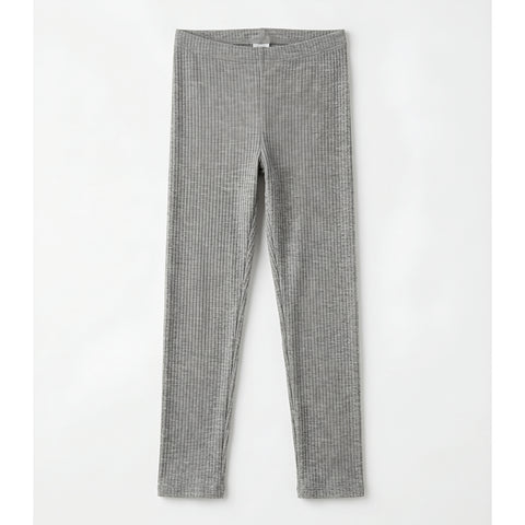 Premium Leggings for Girls - Soft Grey Zubaidas