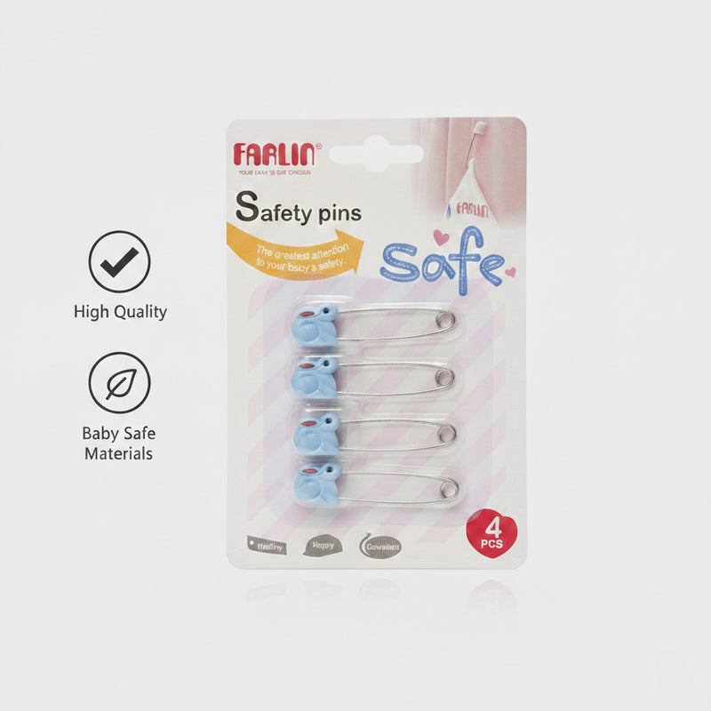 Safety Pins with Animal Shaped Head 4 Piece Set Zubaidas