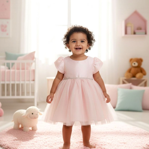 Girls Fancy Frock Style Zubaidas