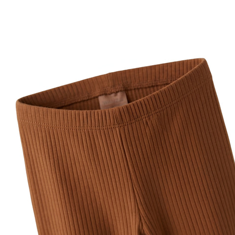 Stretch Ribbed Comfort Pants for Girls Zubaidas