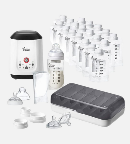 Complete Breast Milk Starter Set Express & Go Tommee Tippee
