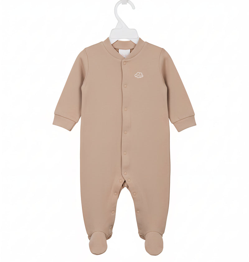 Baby Romper plain Brown Zubaidas