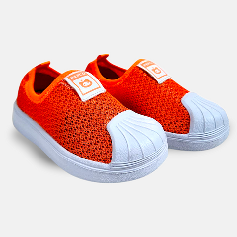 Girls Canvas Shoes Lime Green