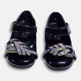 Baby Girls Fancy Pump Black