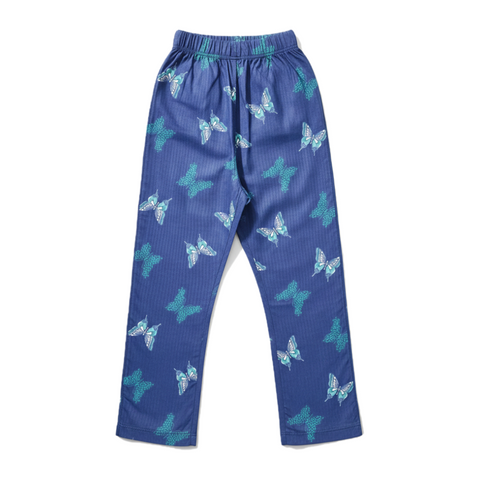 Kingdom Butterfly Print Loungewear Night Suit Zubaidas