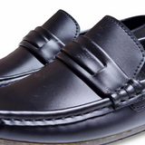 Boys Loafer Shoes Black