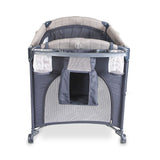Drop Side Play Pen Blue T302