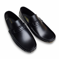 Boys Loafer Shoes Black - View 4