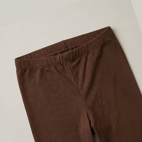 Premium Soft Stretch Girls Leggings (Brown) Zubaidas l
