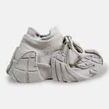 Boys Sneakers Beige High Grip Sole