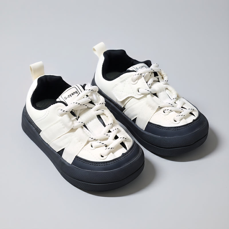 Boys Casual White Sneakers