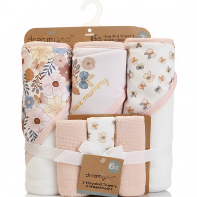 Hooded Towel & Washcloth Set 01102932 Zubaidas