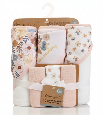 Hooded Towel & Washcloth Set 01102932 Zubaidas