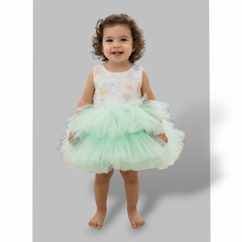Girls Fancy Frock Zubaidas