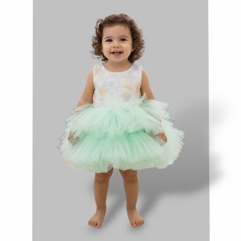 Girls Fancy Frock Zubaidas