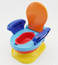 3 in 1 Baby Potty Training Chair with Armrests and Backrest Zubaidas - View 1