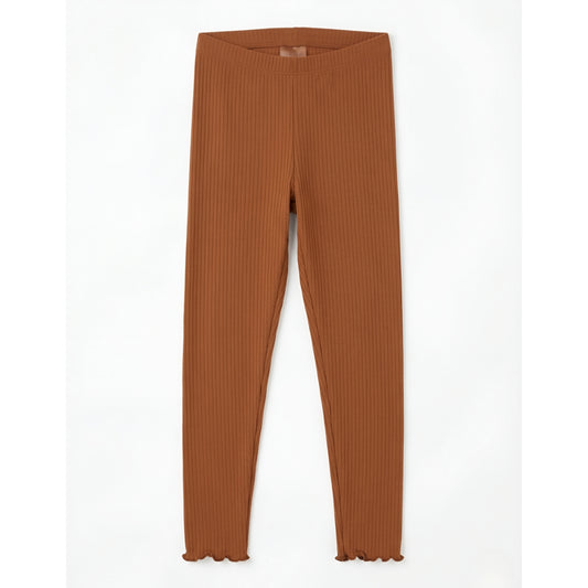 Stretch Ribbed Comfort Pants for Girls Zubaidas