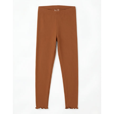 Stretch Ribbed Comfort Pants for Girls Zubaidas