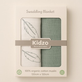 2-Pack Swaddle Blanket Printed