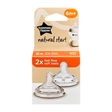 Natural Start Fast Flow Soft Teat 2-PK Tommee Tippee