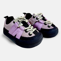 Girls Sneakers Purple - View 3