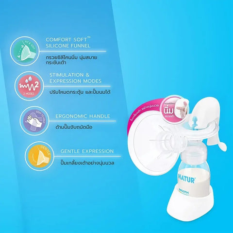 Natur Manual Breast Pump MN-3