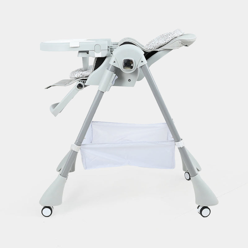 Baby High Chair Kidilo KD3-3 Dinning Chair Grey Zubaidas