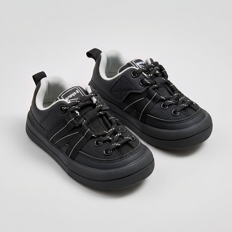 Boys Casual Black Sneakers 04000082 Zubaidas